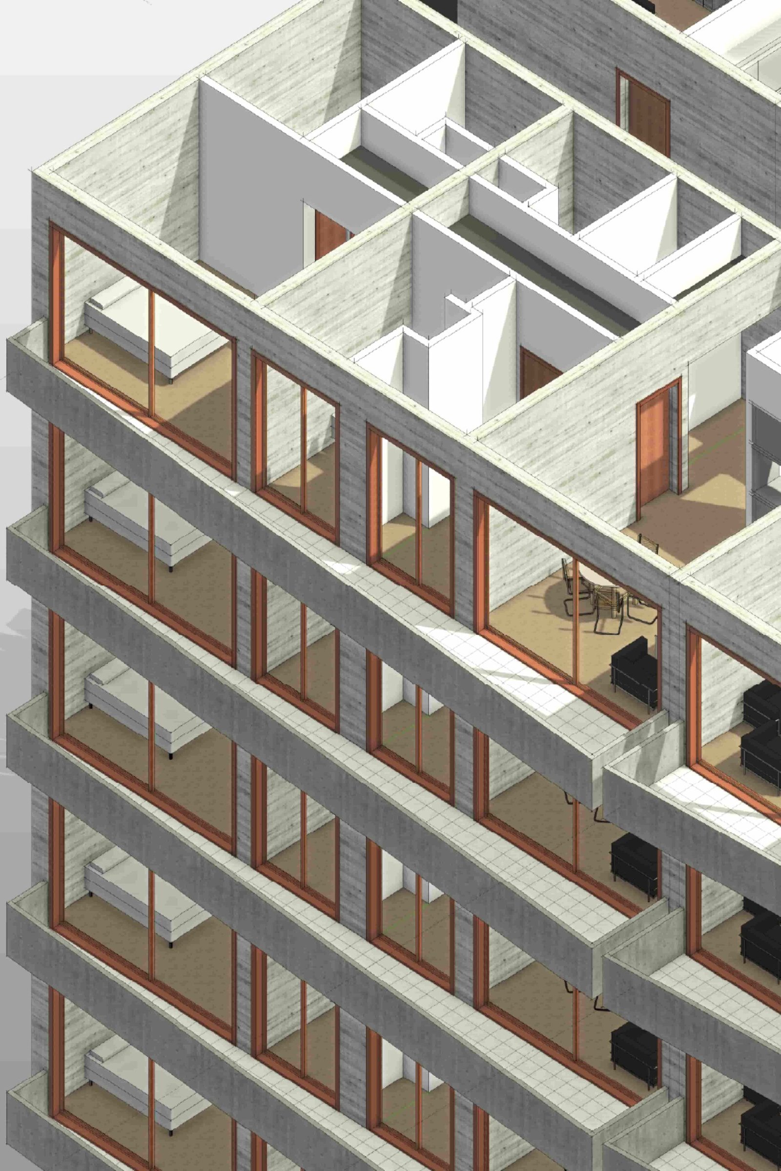 Isometric view - Revit